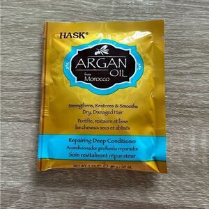 NEW … HASK “Argan Oil From Morocco” Repairing Deep Conditioner
